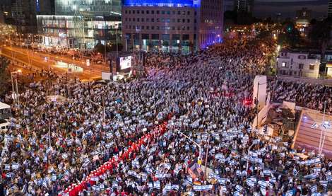 تظاهرات صدها هزار اسرائیلی علیه کابینه اسرائیل, طرح جنجالی اصلاحات قضایی