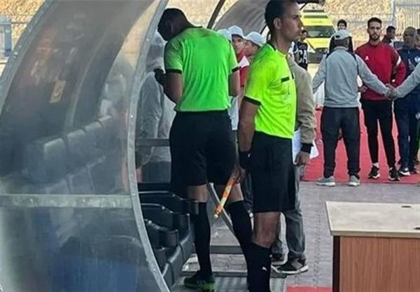 محرومیت داور مصری,محرومیت داور فوتبال مصری پس از لغو گل با تلفن همراه