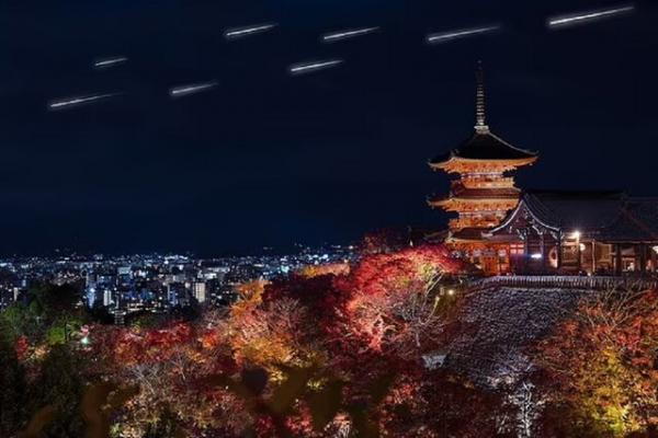 شهاب سنگ,وقوع بارش شهابی مصنوعی در ژاپن تا سال 2025