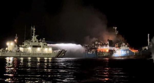 آتش سوزی کشتی درفیلیپین,کشتی تفریحی