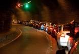 موج اول سفرهای نوروزیu ترافیک در محدوده منجیل - رودبار