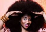 مو فرفری,زنی با بزرگترین موهای آفرو در جهان