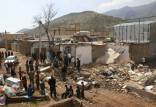 انفجار منزل مسکونی در روستای قلعه سنگی,حوادث خرم آباد