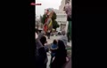 فیلم/ رقص عروسک‌های غول پیکر به مناسبت نوروز در شیراز