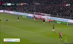 فیلم/ پاس گل دیدنی جهانبخش مقابل آژاکس