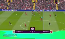 فیلم/ خلاصه دیدار لیورپول 2-2 آرسنال (هفته سی ام لیگ برتر انگلیس)