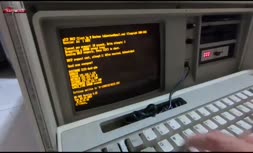 فیلم/ اجرای باورنکردنی ChatGPT روی کامپیوتری ۴۰ ساله با MS-DOS