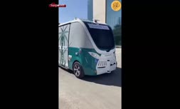 فیلم/ اولین خودروی برقی خودران در پایتخت عربستان