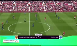 فیلم/ خلاصه دیدار منچستریونایتد 2-0 اورتون (هفته سی ام لیگ برتر انگلیس)