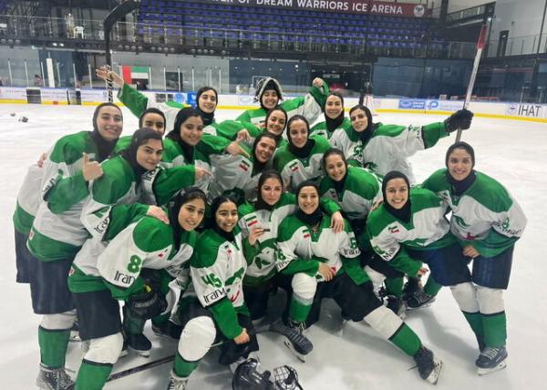 تیم ملی هاکی بانوان,نایب قهرمانی زنان هاکی روی یخ ایران