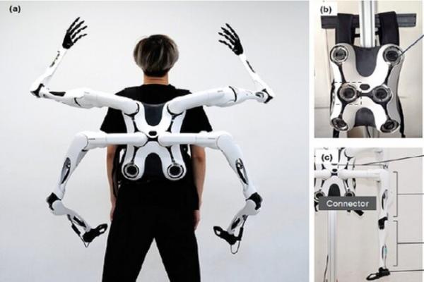 بازو رباتیک,ابداع بازوهای رباتیک مبتنی بر هوش مصنوعی با ظاهری شبیه به عنکبوت