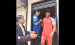 ویدیو / آخرین تصاویر از فوتبالیست مازندرانی که در زمین دچار ایست قلبی شد