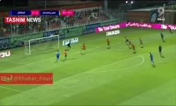 فیلم/ گل دوم استقلال به مس رفسنجان توسط محبی