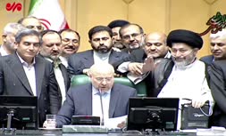 فیلم/ لحظه اعلام آرای استیضاح وزیر صمت در مجلس