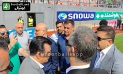 مدیرعامل نساجی خطاب به مسئولین سازمان لیگ: به قرآن همتون اومدید اینجا بخاطر پرسپولیس