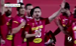 فیلم/ مراسم اهدای جام قهرمانی لیگ بیست و دوم به تیم پرسپولیس