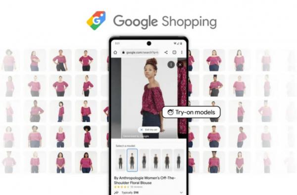 ویژگی های هوش مصنوعی گوگل,پرو مجازی لباس‌ها با هوش مصنوعی جدید گوگل