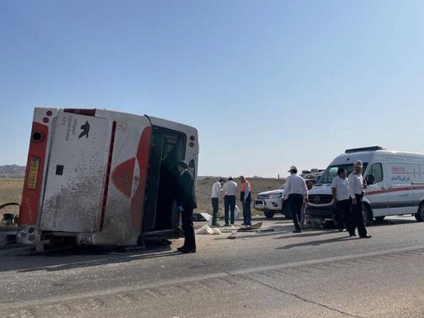 واژگونی اتوبوس زائران عراقی,افزایش فوتی‌های واژگونی اتوبوس زائران عراقی در محور نیشابور به سبزوار