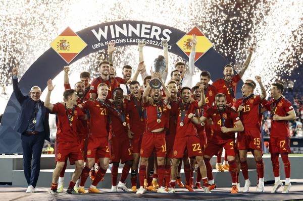 تیم ملی اسپانیا,قهرمانی اسپانیا در لیگ ملت‌های اروپا