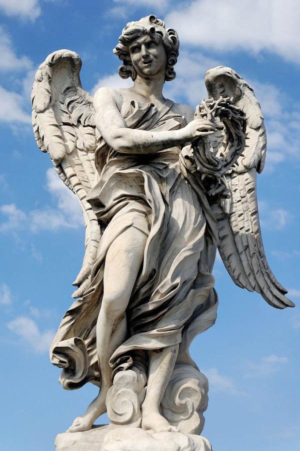 فرشته,معروف‌ترین مجسمه‌های فرشتگان