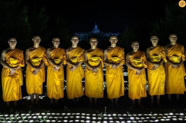 روزتولد بودا,بوداییان دراندونزی