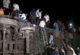 خروج قطار از ریل در شرق هند,تصادف قطار در هند
