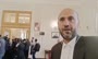 فیلم/ جابجایی مکان نشست خبری وزرای خارجه ایران و سعودی به دلیل وجود قاب عکس سردار سلیمانی