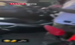 فیلم جنجالی بزن و برقص در همایش فدراسیون اتومبیلرانی در ورزشگاه آزادی
