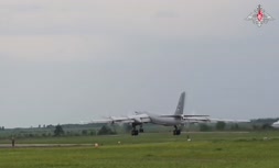 فیلم/ مانور هوایی مشترک روسیه و چین در حوالی تایوان