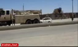 فیلم/ طالبان در حال انتقال تانک و سلاح سنگین به مرز ایران و افغانستان 