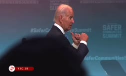 فیلم/ گاف باورنکردنی بایدن؛ ارتباط رئیس جمهور آمریکا با دنیای مردگان؟