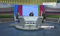 فیلم/ درگیری لفظی بین نصیرزاده و سعید آذری روی آنتن زنده