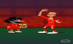انیمیشن تلخ از خداحافظی‌های ستارگان فوتبال