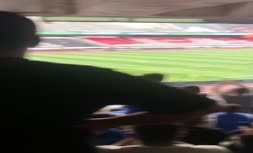 فیلم/ تشویق یکصدای وریا غفوری در استادیوم آزادی