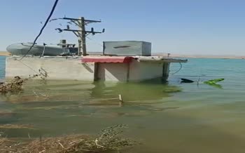 فیلم/ فرو رفتن روستاهای حاشیه سد گتوند خوزستان به زیر آب!