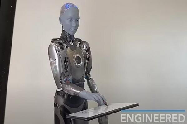 ربات انسان نما,نقاشی پیشرفته‌ترین ربات انسان‌نمای جهان