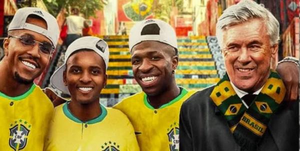 آنچلوتی,آنچلوتی در تیم ملی برزیل