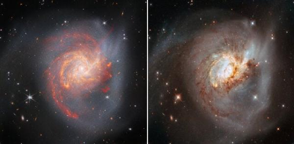 کهکشان عجیب,ثبت تصاویری از یک کهکشان عجیب توسط تلسکوپ فضایی جیمز وب