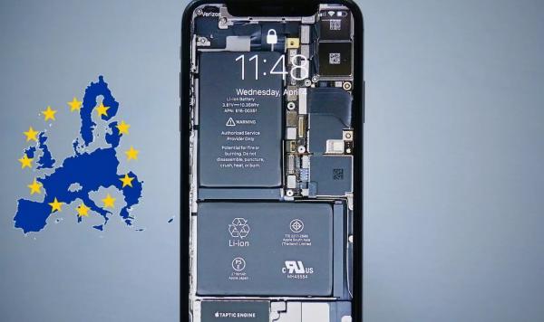 گوشی هوشمند,لزوم باتری قابل تعویض گوشی‌ها از سال ۲۰۲۷ در اتحادیه اروپا