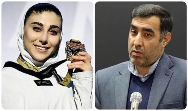 ناهید کیانی,صحبت های مدیر کل ورزش و جوانان استان تهران درباره ناهید کیانی