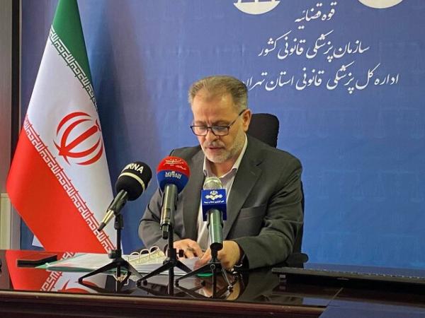 رئیس سازمان پزشکی قانونی , آمار مرگ‌های ناشی از مسمومیت با الکل