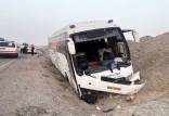 تصادف زائران در سامرا,تصادف اتوبوس زائران ایرانی در جاده سامراء