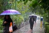 وضعیت آب و هوای کشور,بارش باران در تیر 1402