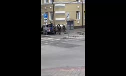 فیلم/ نصب مین ضدتانک در شهر روستوف توسط نیروهای واگنر