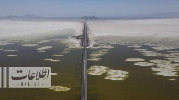 دریاچه ارومیه,آخرین وضعیت دریاچه ارومیه و تالاب گاوخونی