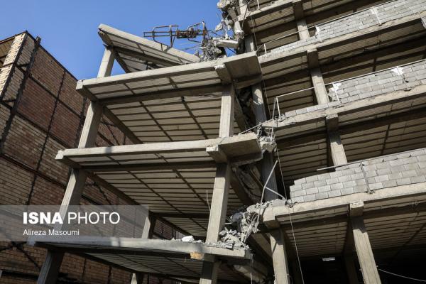 ریزش چند ساختمان درحال ساخت در جنوب تهران,ریزش ساختمان در تهران