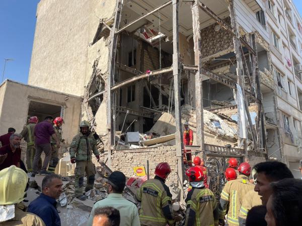 انفجار ساختمان ۳ طبقه در جوانمرد قصاب,حوادث شهر ری