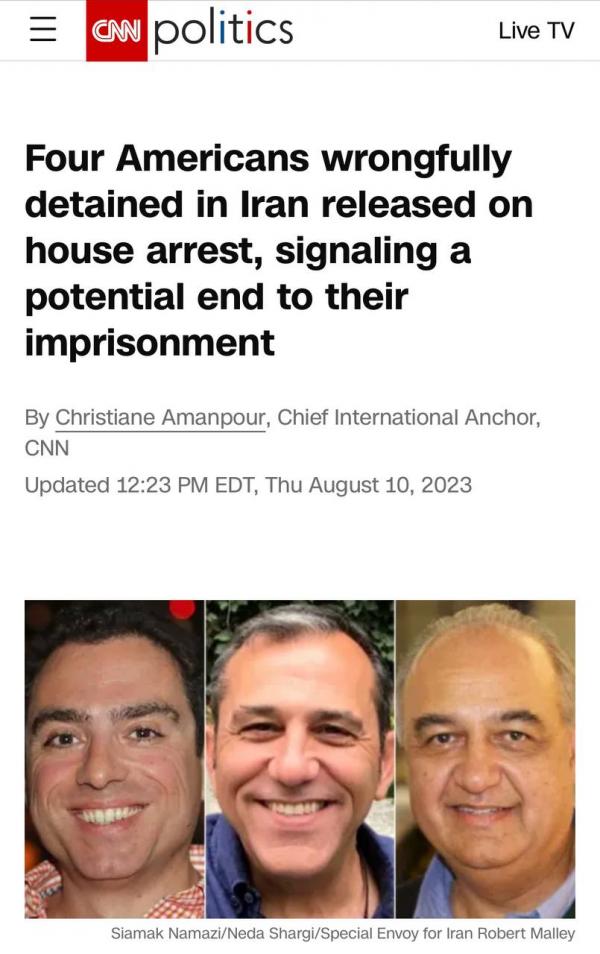 مذاکره ایران و آمریکا,نیویورک تایمز: توافق آمریکا و ایران بر سر تبادل زندانیان
