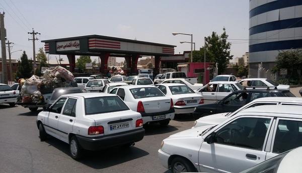 بنزین,کمبود بنزین در شیراز