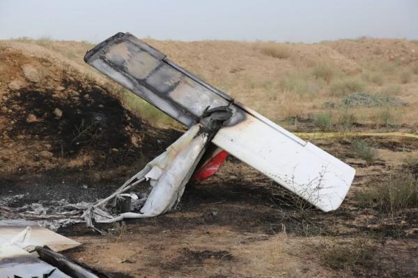 حوادث کرج,سقوط یک هواپیمای آموزشی در کرج